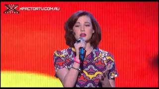 Bella Ferraro  Tonight  Live show 6  The x Factor [upl. by Mera800]