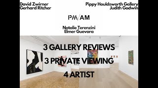 David Zwirner  Pippy Houldsworth  PMAM Gallery Private Viewing Review  Contemporary Art Studios [upl. by Suciram]