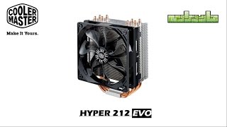 مراجعة هاردويراوي لمشتت Cooler Master Hyper 212 Evo [upl. by Ohl]