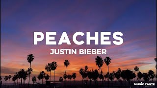 Justin Bieber  Peaches ft Daniel Caesar Giveon Lyrics [upl. by Olwen920]