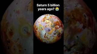 The saturn in 5 billion years 🥺 sun like subscribe sciencefacts amazingfacts [upl. by Barren771]