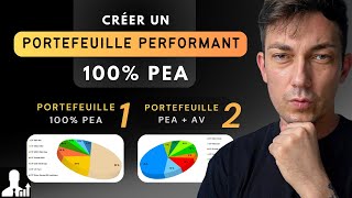 Comment construire un portefeuille d’ETF complet sur PEA [upl. by Heshum221]