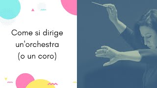 Come insegnare ai bambini a dirigere un orchestra con esempi [upl. by Enoved]