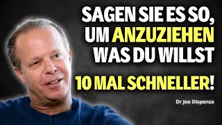 Sprechen Sie Mit Sich Selbst So Um Sich 10x Schneller Zu Manifestieren – Joe Dispenza [upl. by Anelaf]