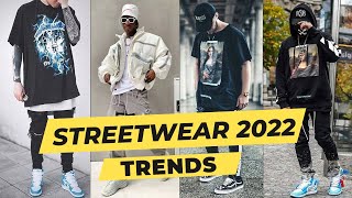 2022 STREETWEAR FASHION TRENDS  Swag Streetwear Outfits Men [upl. by Burtie]