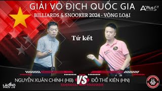 Live Giải Vô Địch Quốc Gia 2024  Trận chung kết  Đỗ Thế Kiên HN vs Nguyễn Xuân Chính HB [upl. by Anwahsiek]