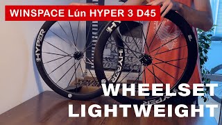 New Lightweight Wheelset Winspace Lun HYPER 3 [upl. by Eirdua]