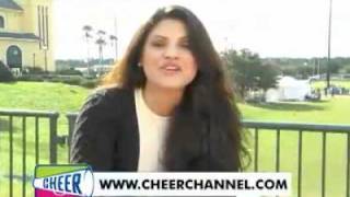 Cheer Channel launch interview with CEO Cindy Villarreal [upl. by Dnomrej288]