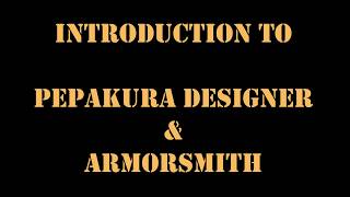 Tutorial  Introduction to Pepakura Designer and Armorsmith [upl. by Weiler]