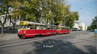 The oldest and the newest Warsaw trams at Bazylika [upl. by Castorina161]