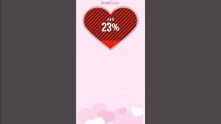 Try this love tester game lovetestgame lovetester [upl. by Annawot406]