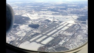 Landing at Sheremetyevo International Airport SVO 2018 HD1080p [upl. by Enaht932]