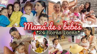 🥵UN DÍA SIENDO MAMÁ DE 5 BEBÉS  Sofi Muñoz [upl. by Wadlinger]