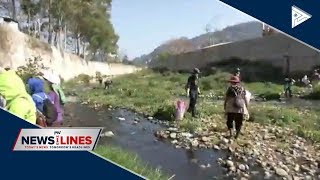 16 barangays in Benguet join hands in Balili river cleanup [upl. by Ailugram]