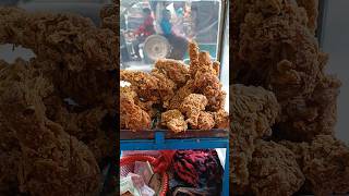 Crispy Fried chicken 🐔 চিকেন ফ্রাই  Street Food in kushtia Bangladesh [upl. by Nyrhtac]