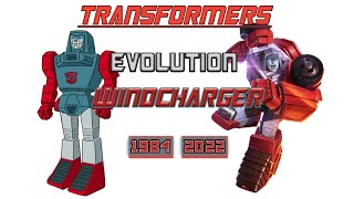 WINDCHARGER Evolution in Cartoons and Video Games 19842022  Transformers [upl. by Laumas]