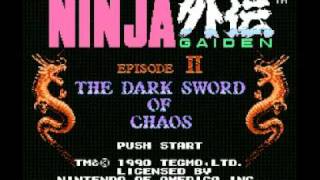 Ninja Gaiden II  The Dark Sword of Chaos NES Music  Act III Part 2 [upl. by Enerual]