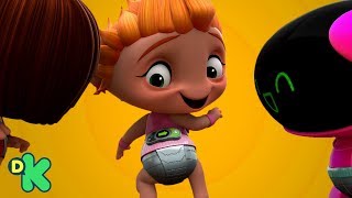 🎵Sigue la letra de Frankenpañales  Mini Beat Power Rockers  Discovery Kids [upl. by Adnorehs]