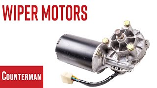 The Basics of Wiper Motors [upl. by Buddie411]