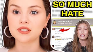 SELENA GOMEZ DEFENDS HAILEY BIEBER [upl. by Zarla713]