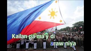 Lupang Hinirang  National anthem Happy 126th Independence Day of the Philippines 1898 [upl. by Orgell]