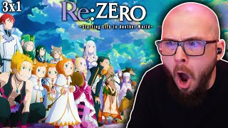 ReZERO S3 Episode 1 Reaction  Reゼロから始める異世界生活 日本語字幕付き  PEAK IS BACK [upl. by Haikan]