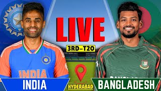 India vs Bangladesh Live T20 Match  Live Cricket Match Commentary amp Score  2nd inng [upl. by Wilsey]