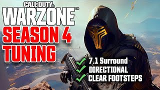 Warzone Audio Masterclass  Season 4 Ranked Audio Settings [upl. by Anile922]