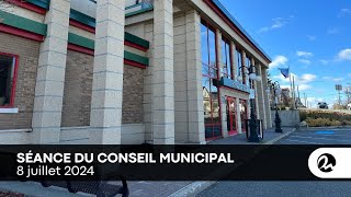 20240708 conseil municipal de RouynNoranda [upl. by Nidorf]