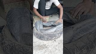 Tyre tube new valp repaircar tyre tires shorts rajutyreripiarig120 [upl. by Boaten159]