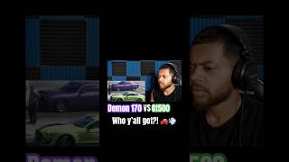 Demon 170 VS GT500 Drag Race  Reaction cars carmeets dragrace [upl. by Alessandra464]