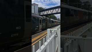 GWR 800318 passing Goring amp Streatley 12724 [upl. by Macmullin]