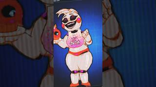 Fnaf ar Toy Chica edit  fnaf fnafmovie gaming horror edit fnafmovie2 toychica [upl. by Scheer]