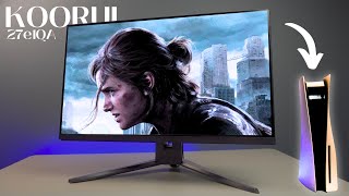 An affordable 144Hz Beast KOORUI 27E1QA 27” QHD 1440p Gaming Monitor Unboxing and Review [upl. by Eltotsira]