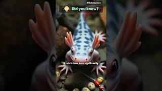 Axolotls have been significantly used in scientific research [upl. by Tinaret]