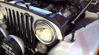 Strong 1973 Jeep CJ5 With 454 Big Block Rumbling Sound [upl. by Kinzer124]