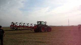 FENDT 927  Kuhn Plough VariMaster 182 T with 7 bodies [upl. by Madaih88]