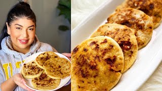 PUPUSAS REVUELTAS  FULL RECIPE WITH CHICHARRON FRIJOL amp QUESO [upl. by Nnylirehs609]