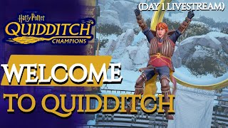 Harry Potter Quidditch Champions is FINALLY Out Livestream 1 [upl. by Annola]