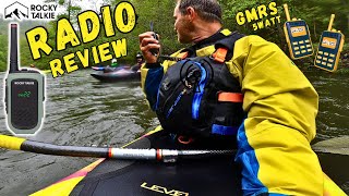 Rocky Talkie Waterproof Radios quotUnboxingOn Water Testquot [upl. by Gertrud]