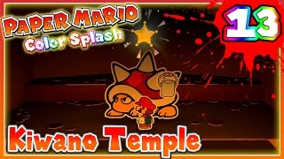 ABM Paper Mario Color Splash Kiwano Temple Walkthrough 13 HD [upl. by Follmer840]