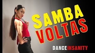 How to do the Samba Voltas  with LiWen Ang [upl. by Notnroht734]