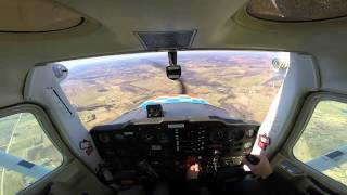 Flight Training PPL Student Pilot Lesson 3 Climbing and Descending [upl. by Tioneb]