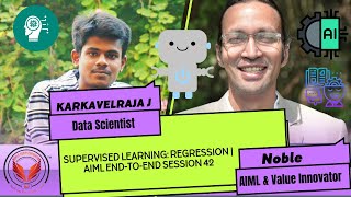 Supervised Learning Regression  AIML EndtoEnd Session 42 [upl. by Adnema990]