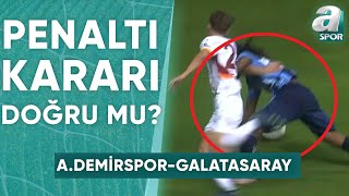 Adana Demirsporun Kazandığı İkinci Penaltı Doğru Mu Adana Demirspor 15 Galatasaray  A Spor [upl. by Dunstan]