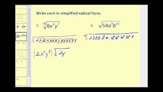 Simplifying Radicals New Version Available [upl. by Brigitta]