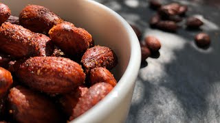 Roasted almonds recipe smoked amp roasted almonds in the oven with olive oil sweet amp smoked paprika [upl. by Shiau]