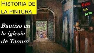 79 Bautismo en la iglesia de Tanum de la pintora Harriet Backer [upl. by Paymar835]