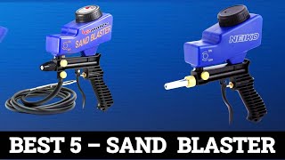 TOP 5 Best Sand Blaster Reviews 2023 [upl. by Nanerb]