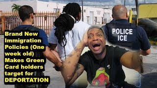 US Immigration Deportation Of Green Card Holders Under Trump [upl. by Aserehc22]